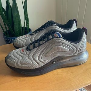 Men Nike Air Max 720 Metallic Silver.